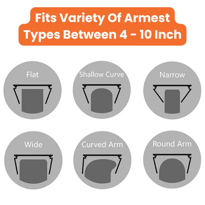 CouchMate - The Ultimate Foldable Sofa Armrest Tray