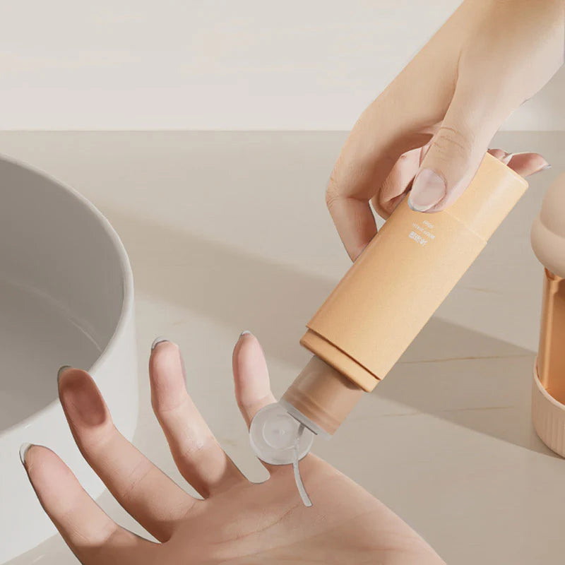 4 in 1 Refillable Containers - For Smart & Spill-Free Travel