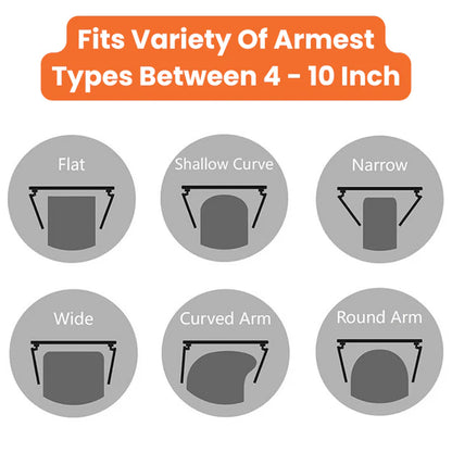 CouchMate - The Ultimate Foldable Sofa Armrest Tray